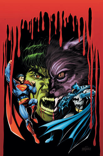 Superman and Batman VS Vampire and Werewolfs