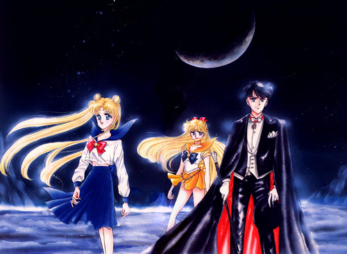  Usagi, Tuxedo Kamen, & Sailor Venus