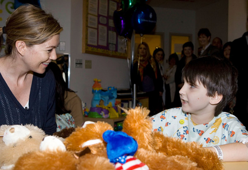  Ellen and Chris in Boston Childrens Hospital