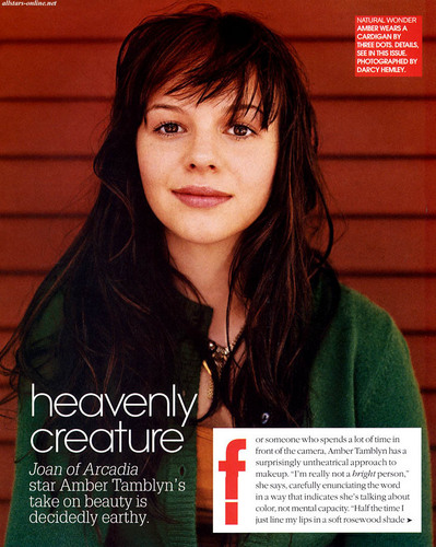  Amber in Teen Vogue (October 2004)