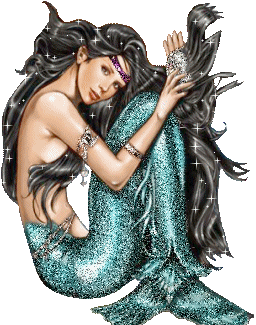  Animated mermaid 이미지