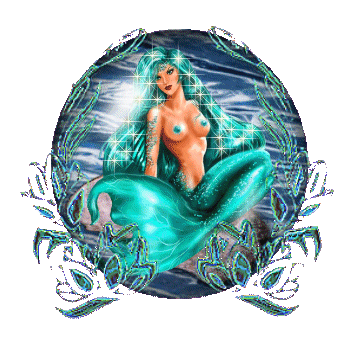  Animated mermaid gambar