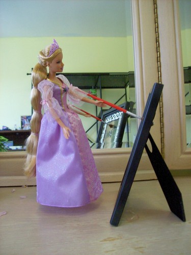  barbie as Rapunzel