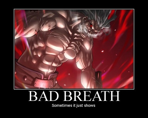  Berserker has bad breath