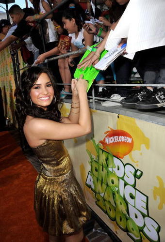  Demi at the 2009 Kids' Choice Awards