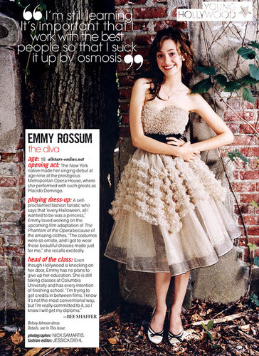  Emmy in Teen Vogue (October 2004)