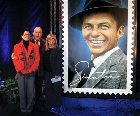  Frank Sinatra's Children at Stamp Presentation