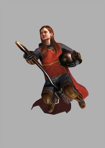 HBP Video Game - Promotional - Ginny Playing Quidditch