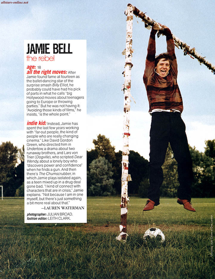 Jamie in Teen Vogue (October 2004)