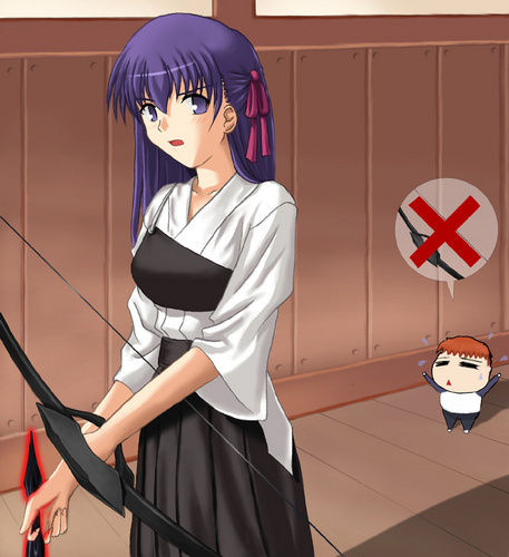  Sakura at archery range