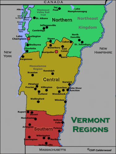  Vermont maps