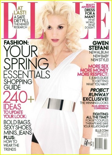  Gwen Shoots Elle Magazine Cover