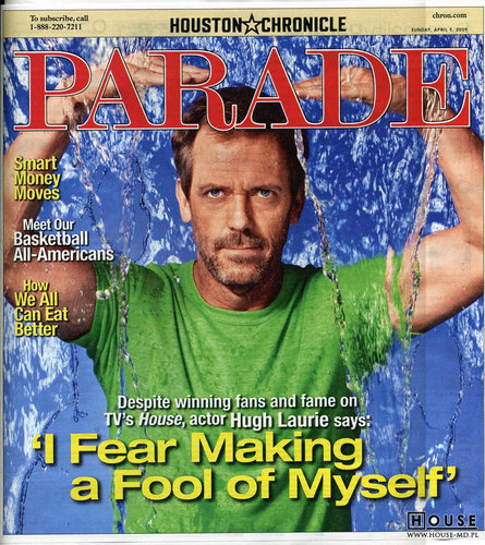  Hugh Laurie: skany Parade Magazine