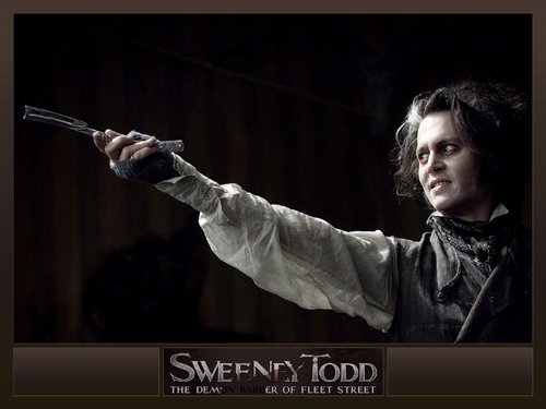  Johnny as Sweeney Todd