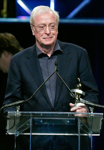  Michael Caine Accepting ShoWest Award