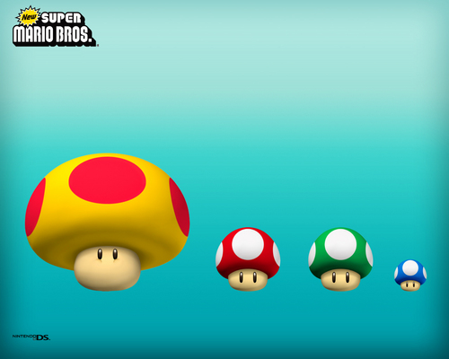  New Super Mario Brothers 바탕화면