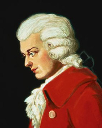  Wolfgang Amadeus Mozart portraits