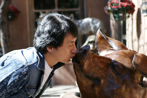 Jackie Chan in New Mexico - Day One