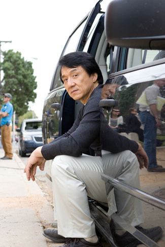  Jackie Chan in New Mexico - دن Three