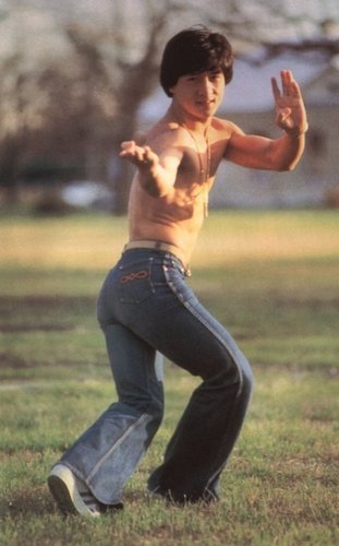 jackie chan fighting stance