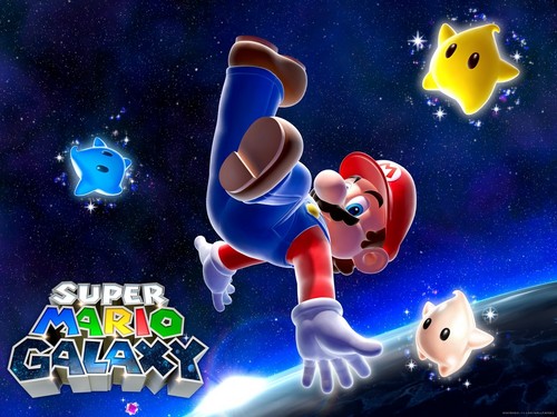  Super Mario Galaxy پیپر وال