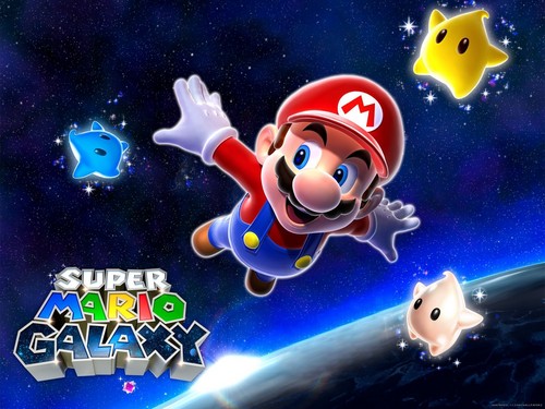  Super Mario Galaxy Обои