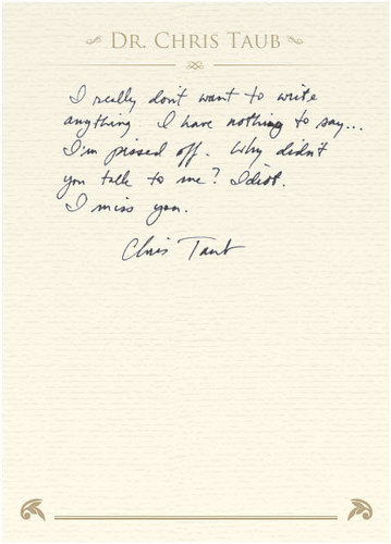  Taub's Letter to Kutner