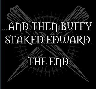 Buffy stakes Edward