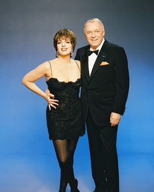  Frank Sinatra and Liza Minelli
