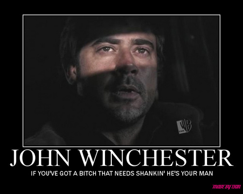 John Winchester Poster