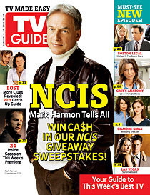  M.Harmon on the "TVGuide" cover
