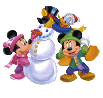  Mickey and Minnie Weihnachten