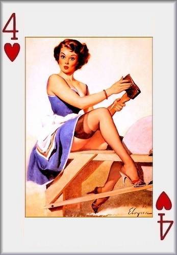 Pin- Up Playing Cards