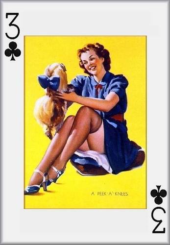  Pin- Up Playing Cards