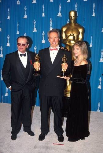  Clint Eastwood, Jack Nicholson & Barbra Streisand - 1994 Academy Awards