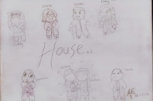  House m.d. ~ Cartoon Style!