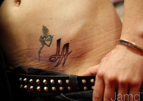  LA Ink's Kat Von D Attempts A 24 saa guinness World Tattoo Record