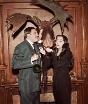  Morticia and Gomez Addams