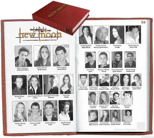New Moon Cast Year Book