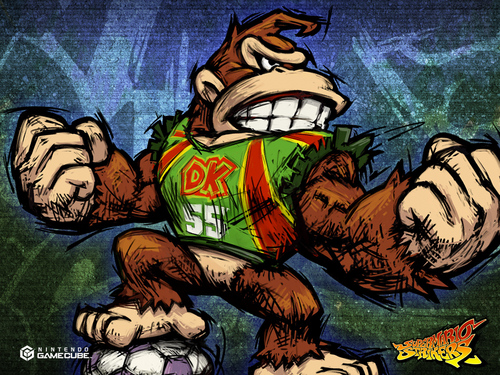  Super Mario Strikers: DK