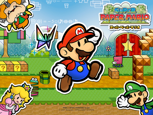  Super Paper Mario Hintergrund