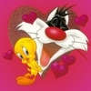  Tweety Bird and Sylvester ícone