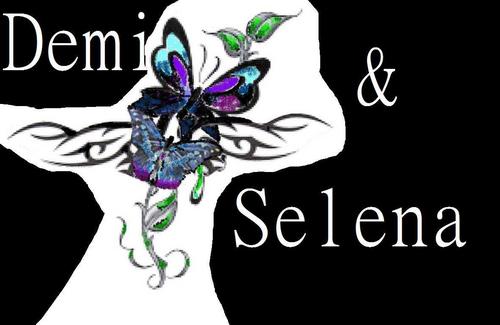  demi and selen fan art