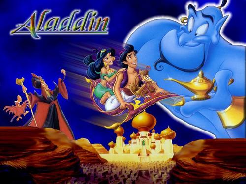  Aladdin achtergrond