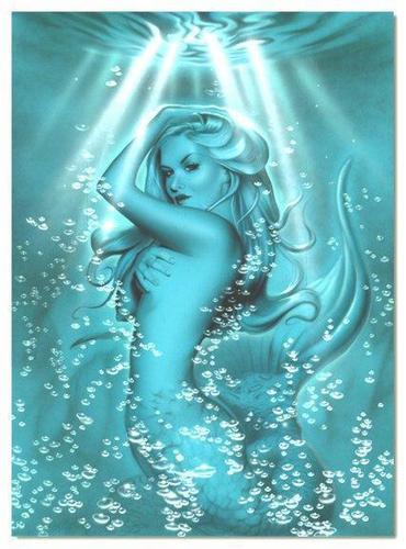  Blue Mermaid