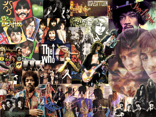  Classic Rock Collage