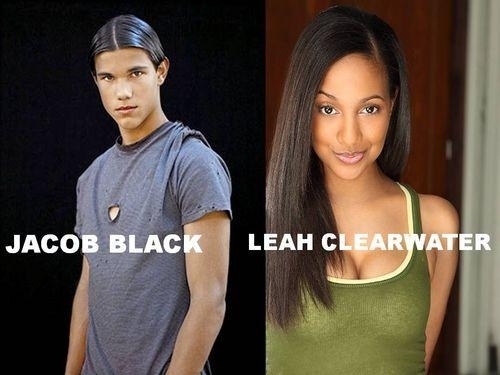 Jacob Black and Leah Clearwater