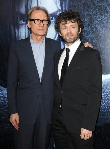  Michael Sheen and Bill Nighy at the Thế giới ngầm Rise of the Lycans Premiere