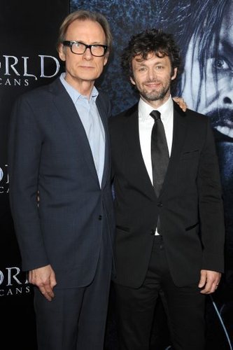  Michael Sheen and Bill Nighy at the Underworld Rise of the Lycans Premiere