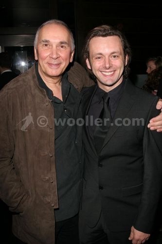  Michael Sheen and Frank Langella at the Frost/Nixon afterparty